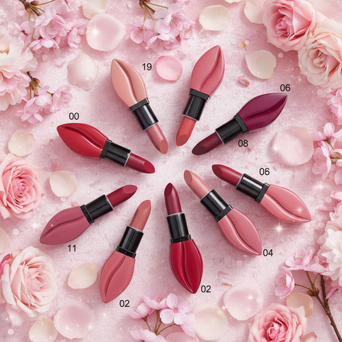 10 rouges à lèvres pétales de roses