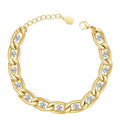 Fay Beauty – Bracelet Acier Titane Strass - Fay Beauty