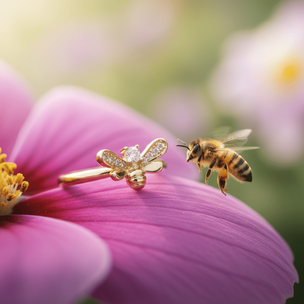 Fay Beauty-Sunset Audacity | Bague Abeille Zirconia Plaqué Or 18K - Fay Beauty