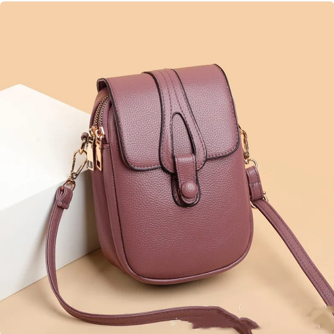 Fay Beauty – Sac Bandoulière Vertical Grande Capacité | Style Vintage 5 Couleurs