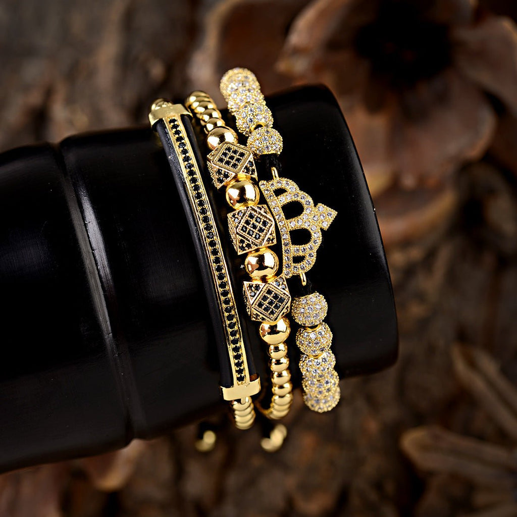 Fay Beauty – Ensemble de trois bracelets Couronne pour couple - Fay Beauty