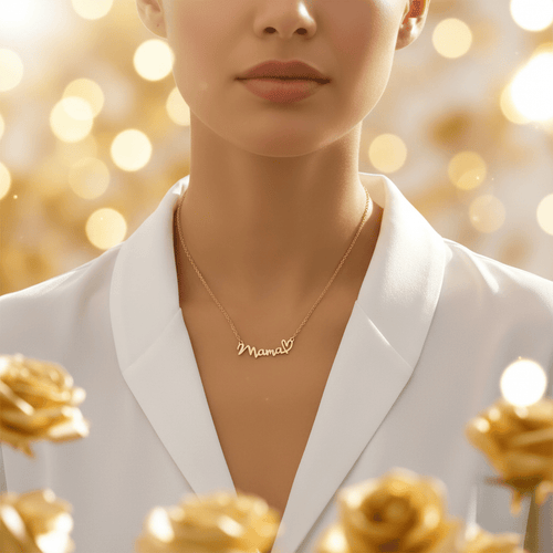 Fay Beauty – Sunset Audacity | Collier Pendentif Cœur de Maman - Fay Beauty