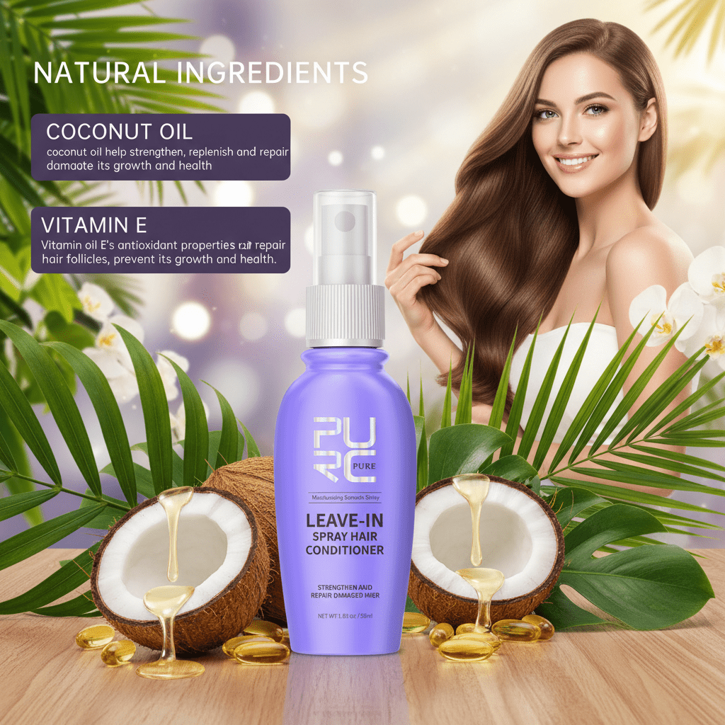 Fay Beauty – Sunset Audacity | Après-Shampoing Sans Rinçage à l'Huile de Coco - Fay Beauty