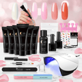 Fay Beauty – Sunset Audacity | Kit Professionnel Gel Poly Ongles avec Lampe UV - Fay Beauty