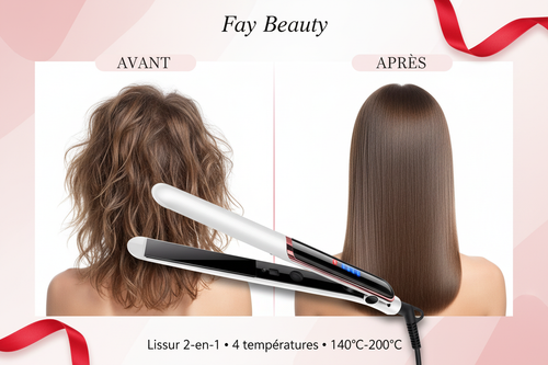 Publicité Avant/Après Fay Beauty